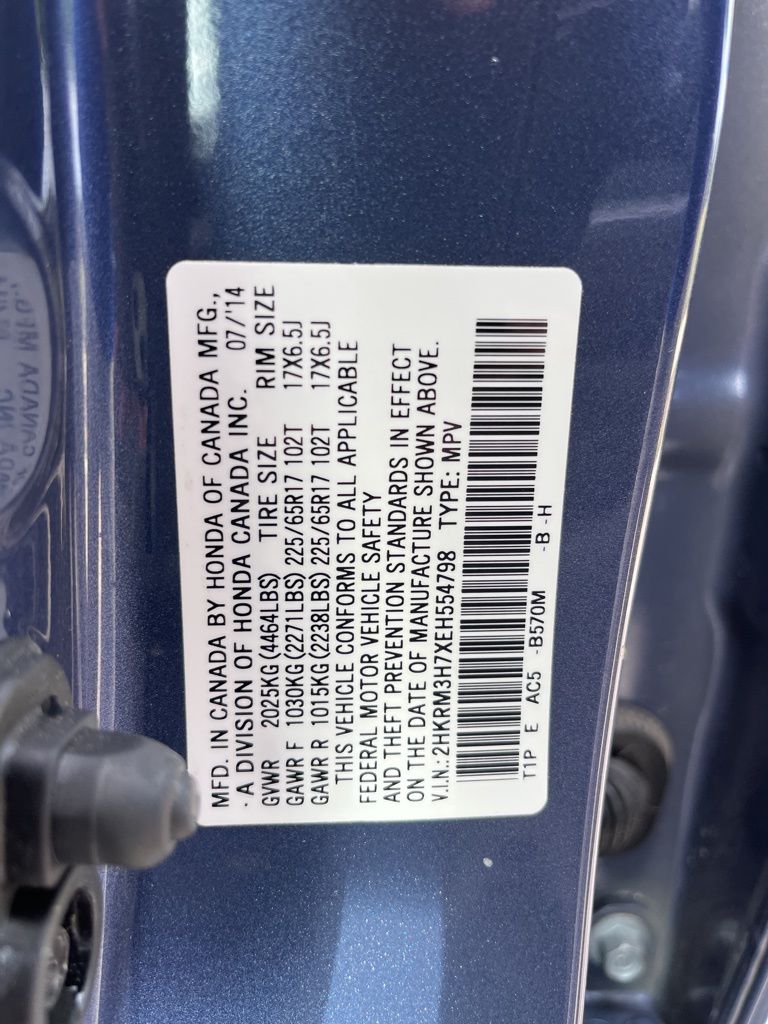2014 Honda CR-V EX-L 9
