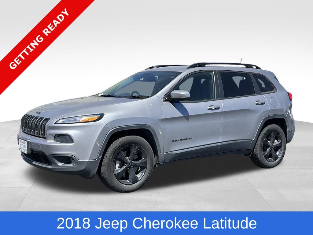 Billet Silver Metallic Clearcoat 2018 Jeep Cherokee Latitude 4WD SUV / Crossover Four-Wheel Drive 9-Speed Automatic