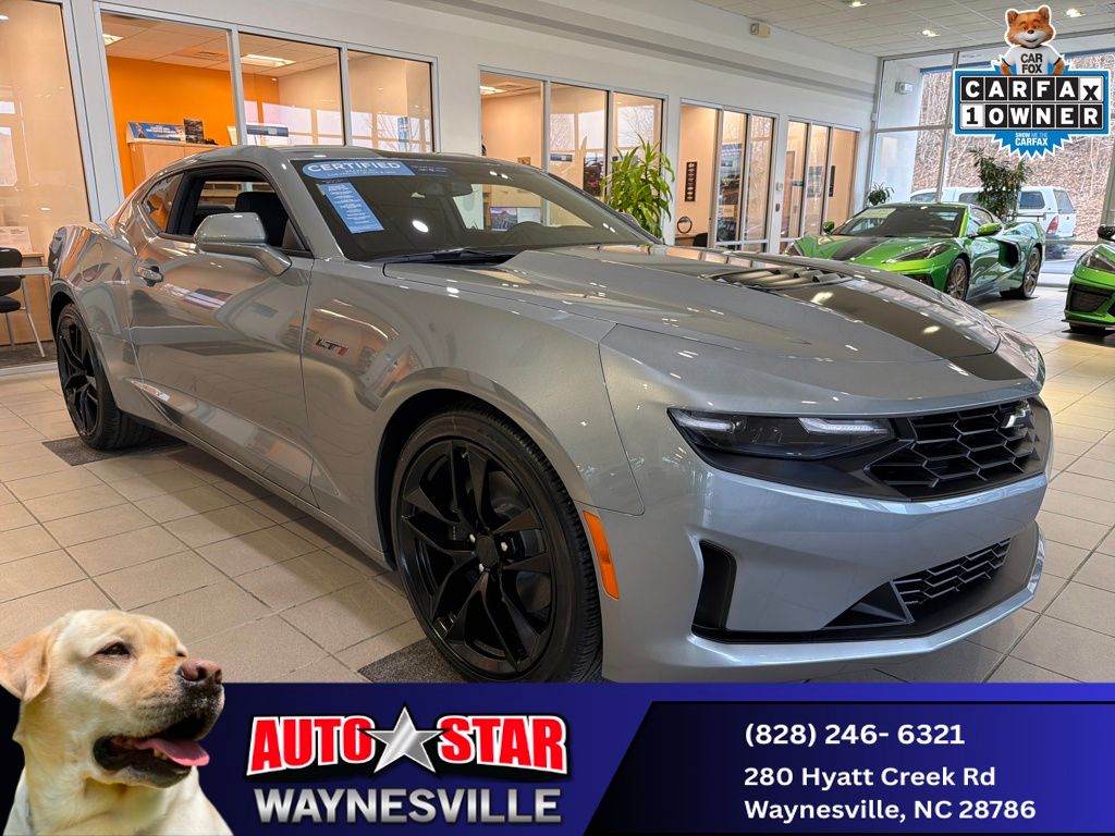 used 2023 Chevrolet Camaro car, priced at $39,628