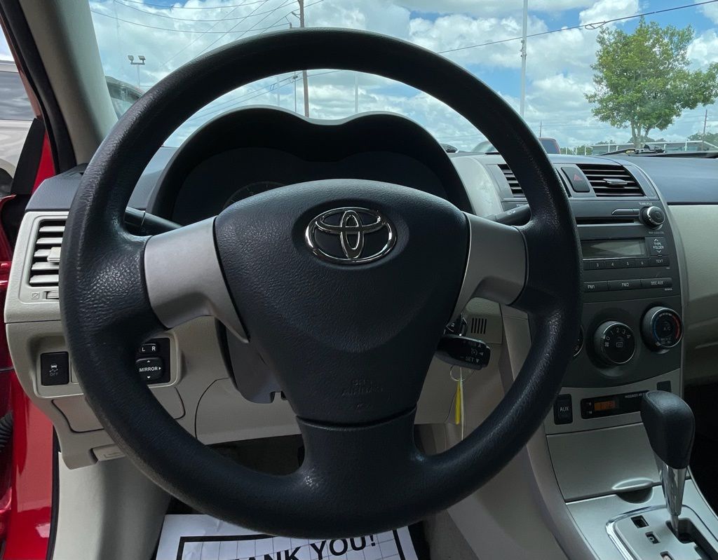 2011 Toyota Corolla LE Red at Emmons Autoplex