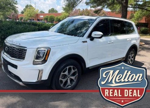 Snow White Pearl 2020 Kia Telluride SUV / Crossover All-Wheel Drive 8-Speed Automatic