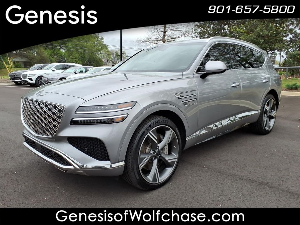 Savile Silver 2025 Genesis GV80 3.5T Prestige AWD SUV / Crossover All-Wheel Drive 8-Speed Automatic