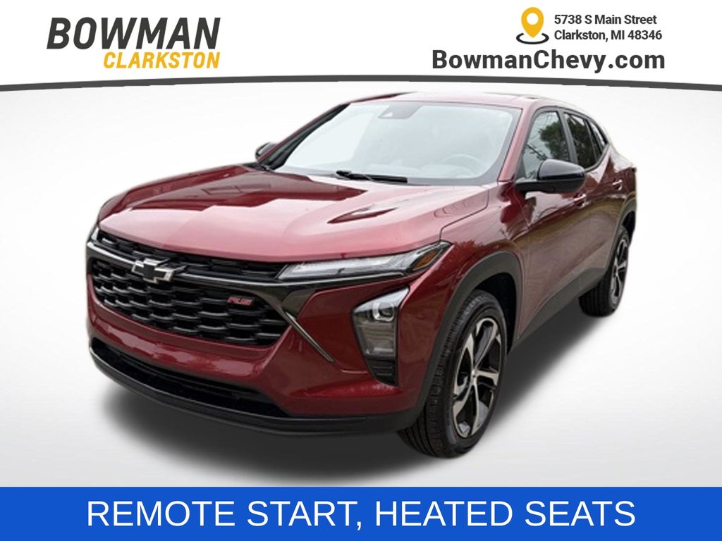 Red (Crimson Metallic) 2024 Chevrolet Trax SUV / Crossover Front-Wheel Drive 6-Speed Automatic