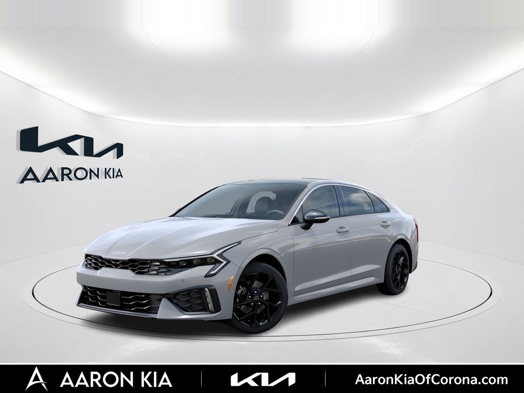 Wolf Gray 2026 Kia K5 Sedan Front-Wheel Drive 8-Speed Automatic