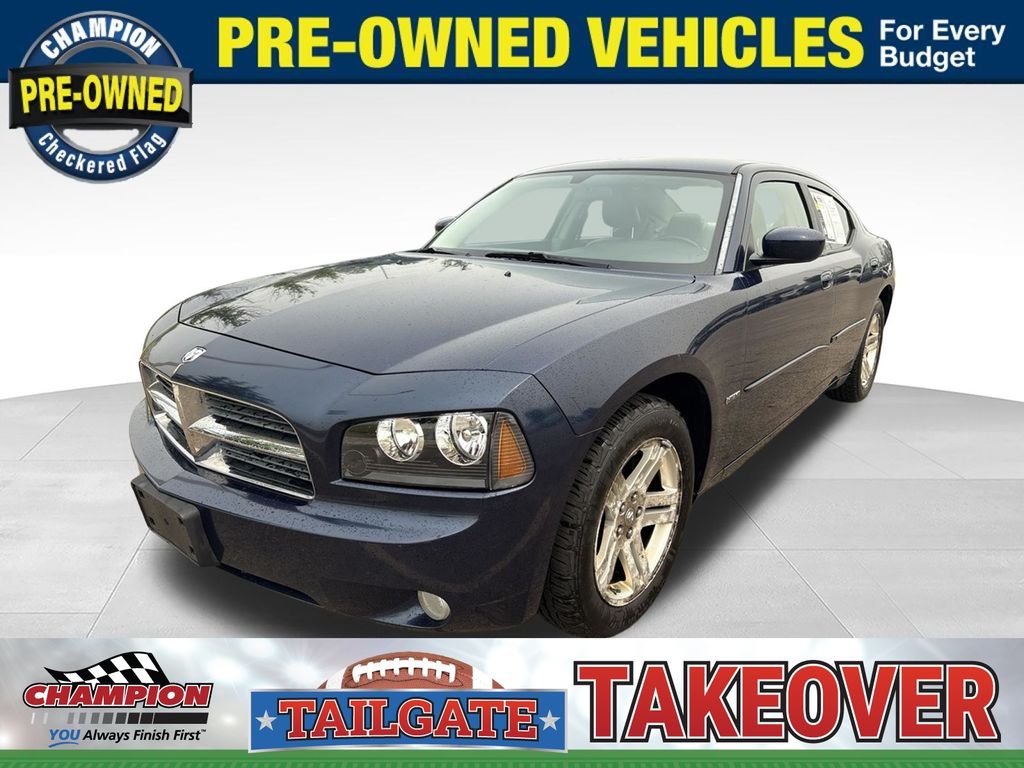 Midnight Blue Pearl 2006 Dodge Charger Sedan Rear-Wheel Drive 5-Speed Automatic