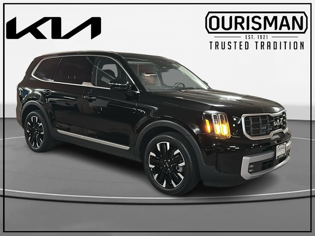 Ebony Black 2024 Kia Telluride SX-Prestige AWD SUV / Crossover All-Wheel Drive 8-Speed Automatic