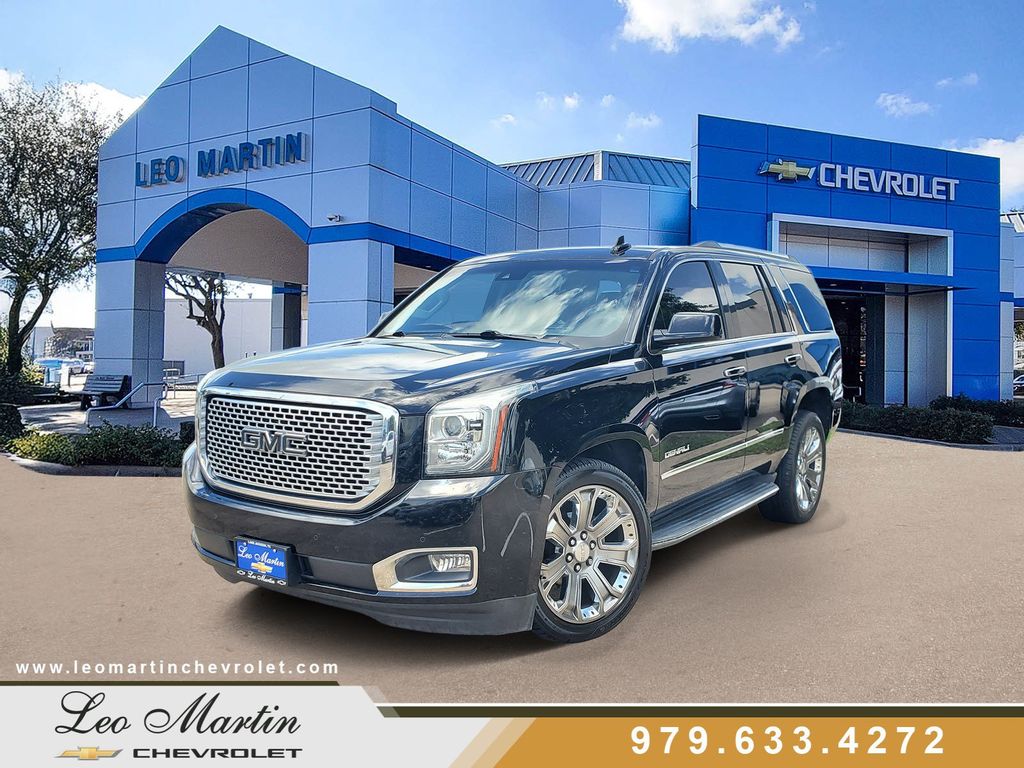 Onyx Black 2016 GMC Yukon SUV / Crossover 4X2 8-Speed Automatic