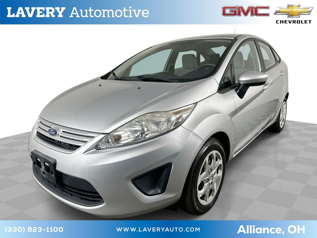 Ingot Silver 2012 Ford Fiesta Sedan Front-Wheel Drive 6-Speed Automatic