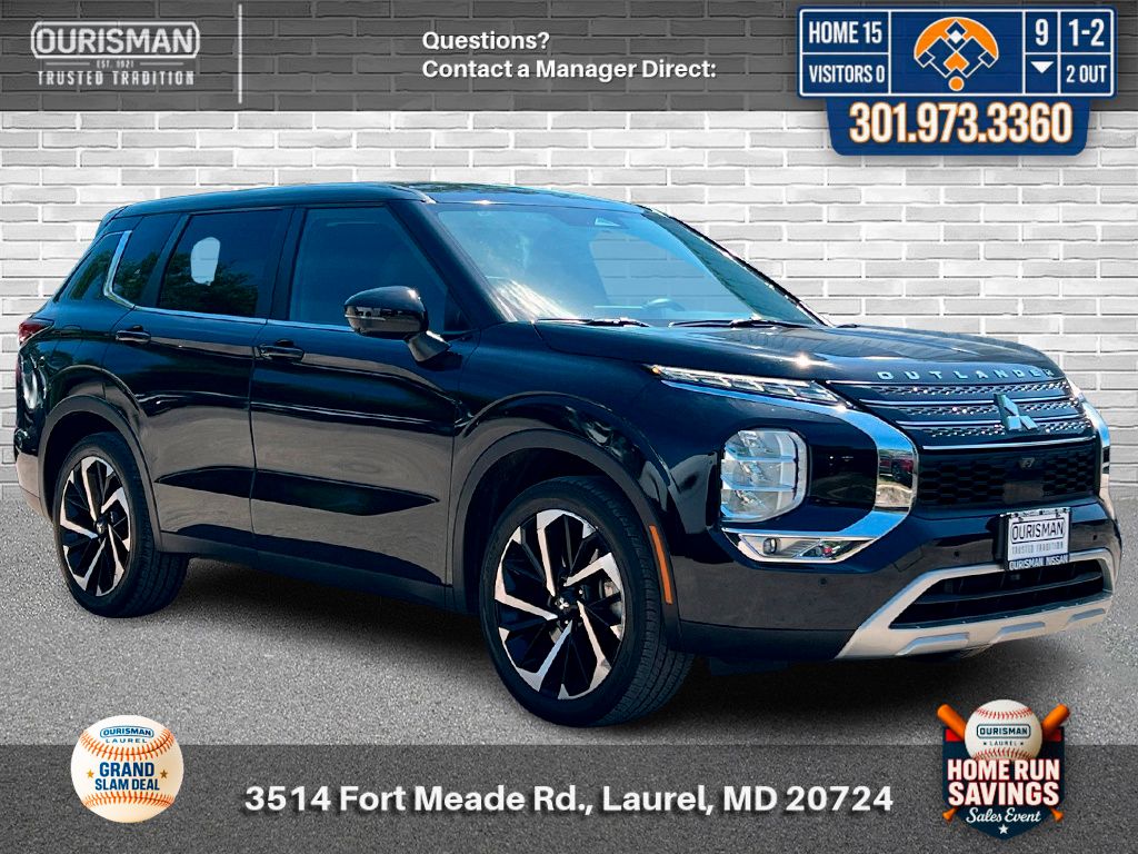 Labrador Black 2022 Mitsubishi Outlander SE FWD SUV / Crossover Front-Wheel Drive Continuously Variable Transmission