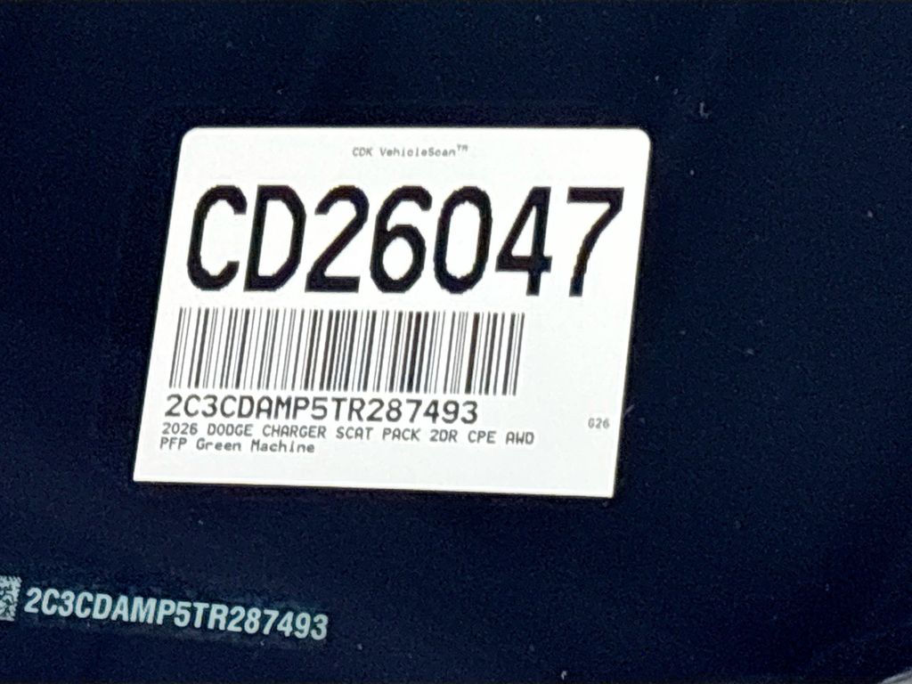 2026 Dodge Charger Scat Pack