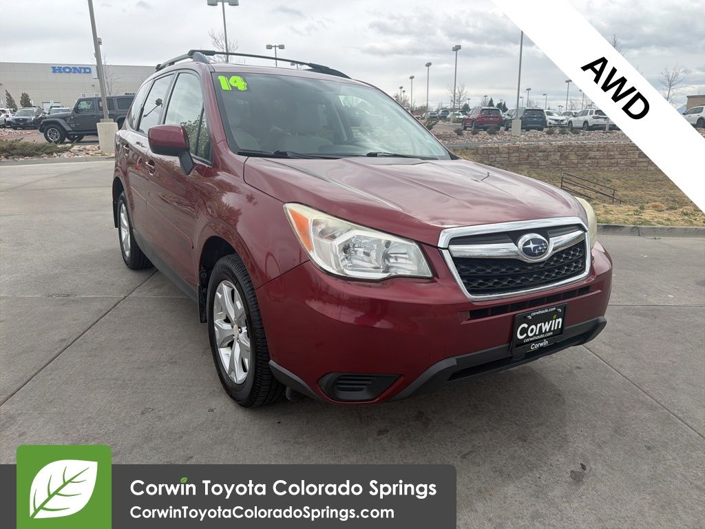 Venetian Red Pearl 2014 Subaru Forester 2.5i Premium SUV / Crossover All-Wheel Drive Continuously Variable Transmission