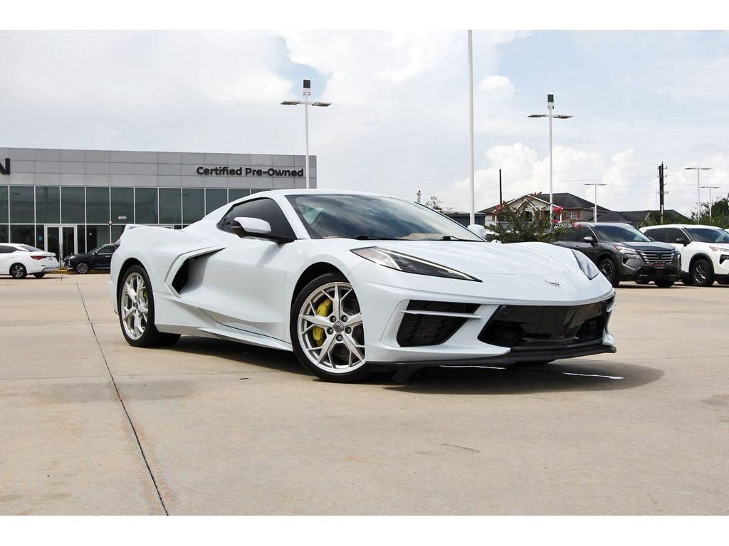 2021 Chevrolet Corvette Stingray White at Classic Chevrolet Galveston