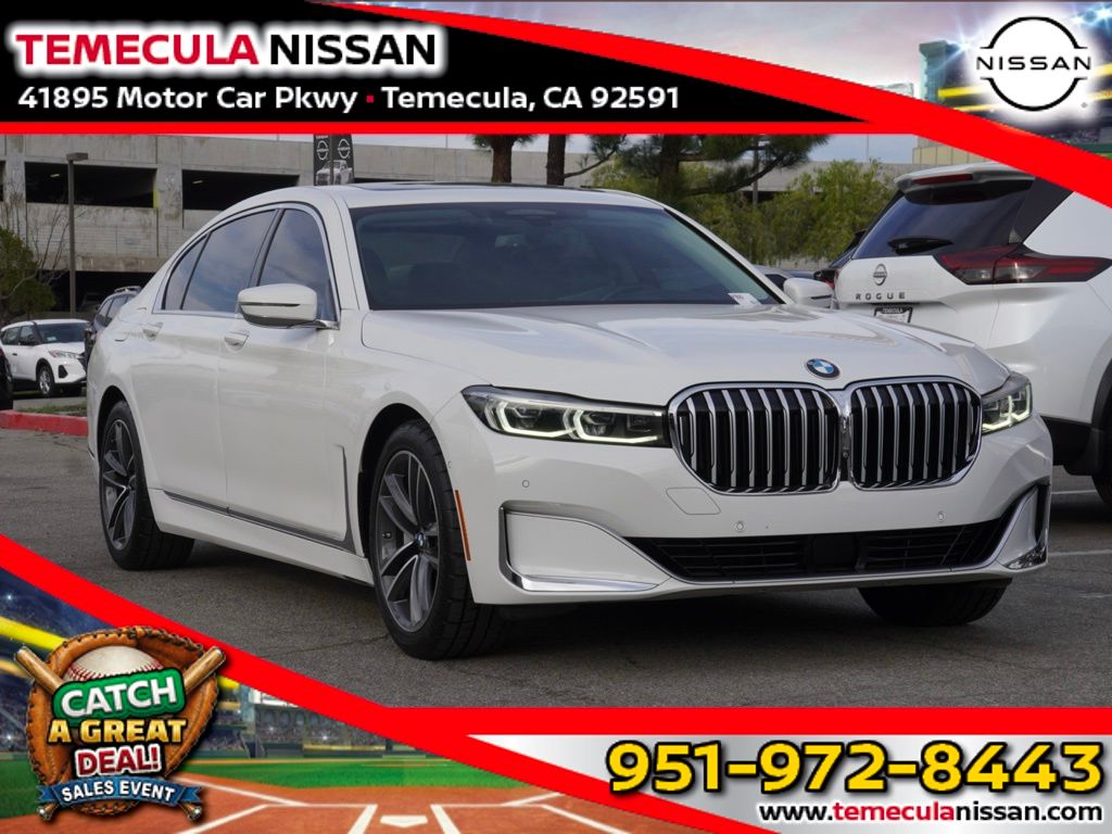 Alpine White 2022 BMW 7 Series 750i xDrive AWD Sedan All-Wheel Drive 8-Speed Automatic