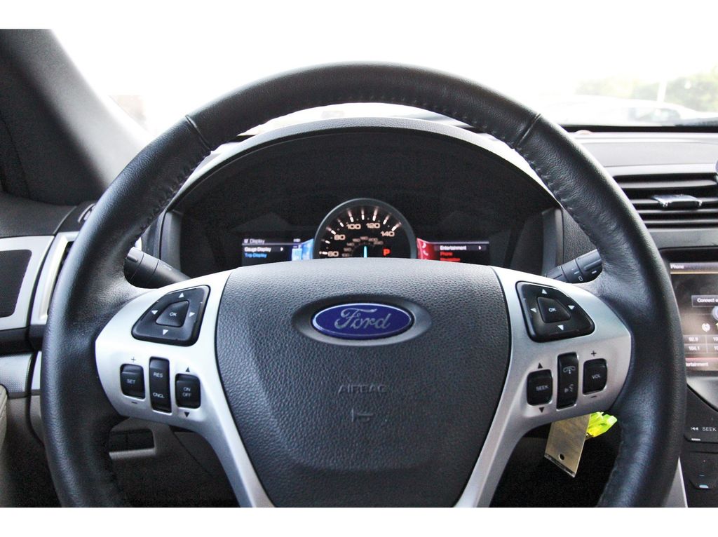 2013 Ford Explorer XLT White at DeMontrond Gulf Freeway