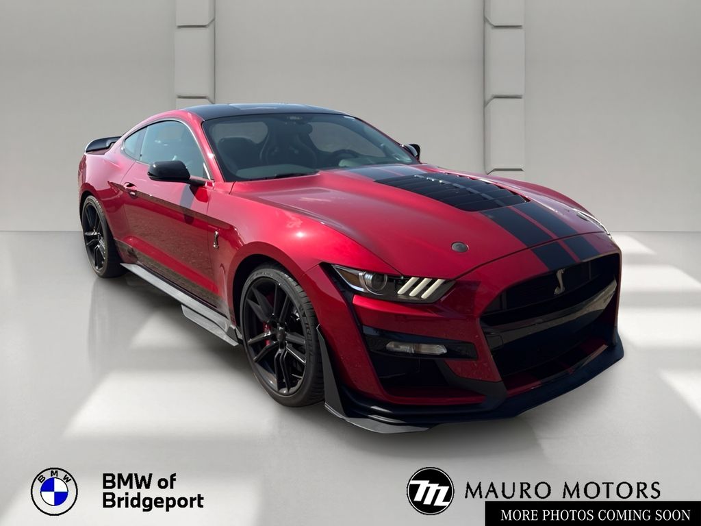 Red Metallic 2021 Ford Mustang Shelby GT500 Coupe Rear-Wheel Drive 7-Speed Automatic