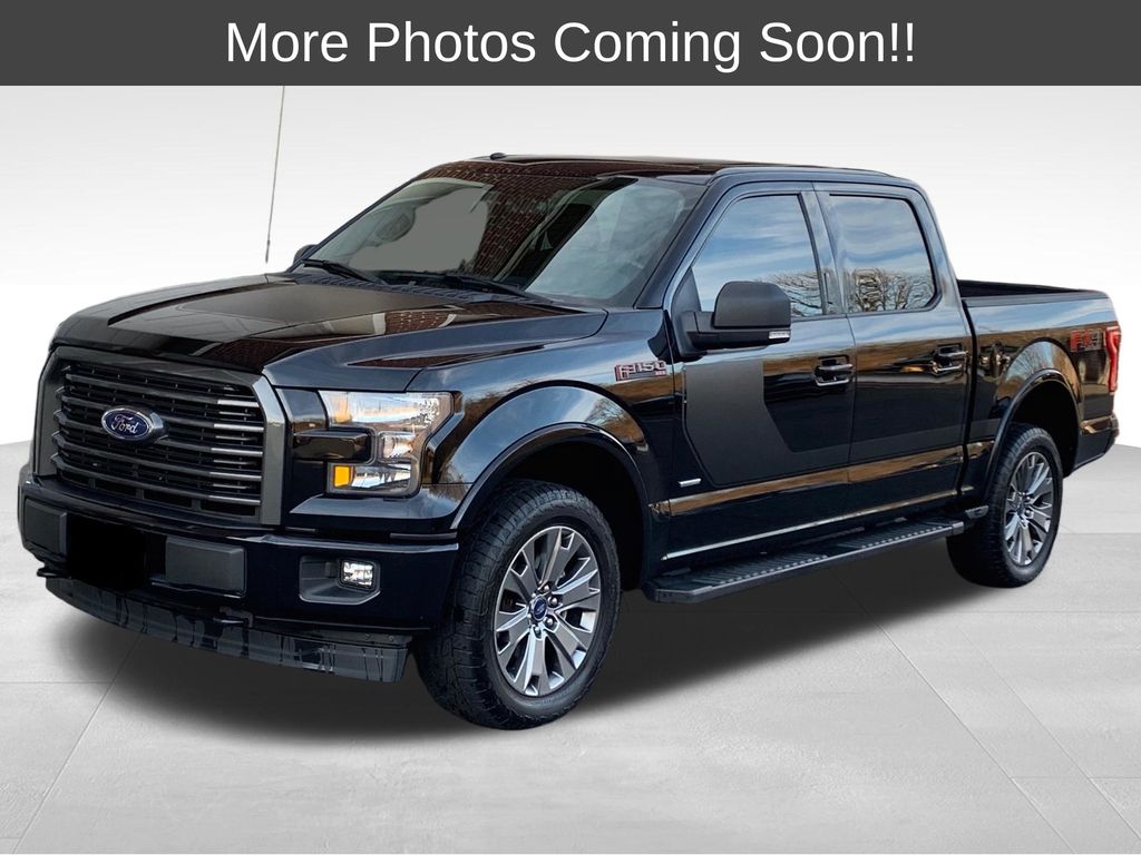 Shadow Black 2017 Ford F-150 Pickup Truck Four-Wheel Drive 6-Speed Automatic