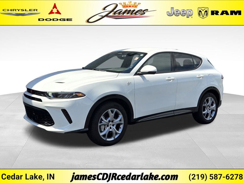 Q Ball (White) 2024 Dodge Hornet SUV / Crossover All-Wheel Drive 6-Speed Automatic