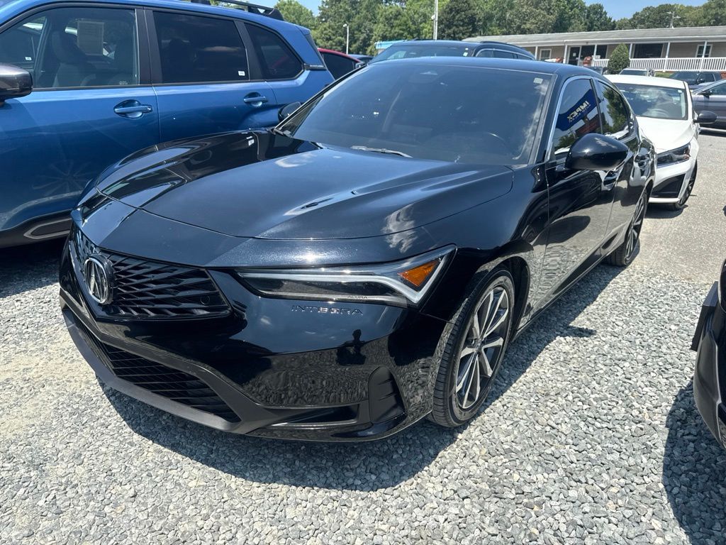 Majestic Black Pearl 2024 Acura Integra Sedan Front-Wheel Drive Continuously Variable Transmission