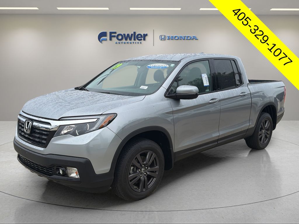 Lunar Silver Metallic 2019 Honda Ridgeline Sport AWD Pickup Truck All-Wheel Drive 6-Speed Automatic