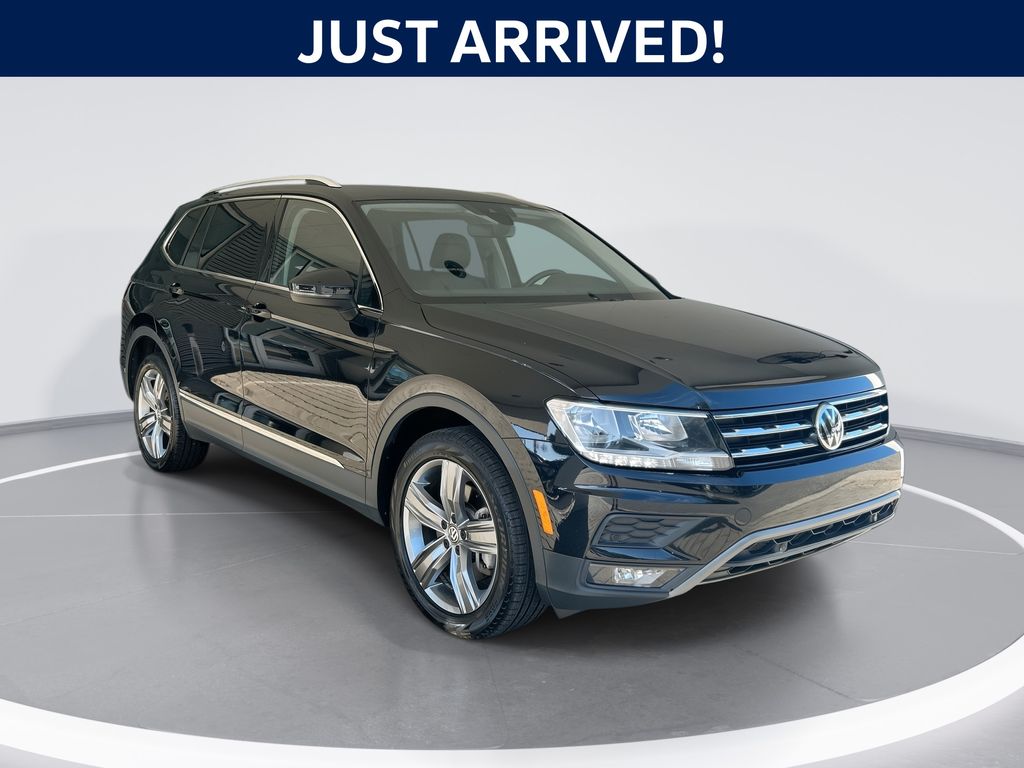 Deep Black 2021 Volkswagen Tiguan SUV / Crossover All-Wheel Drive 8-Speed Automatic