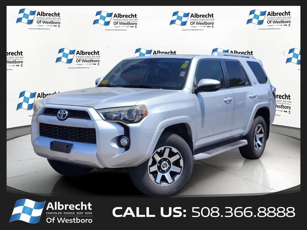 Classic Silver Metallic 2015 Toyota 4Runner SUV / Crossover Four-Wheel Drive 5-Speed Automatic Overdrive