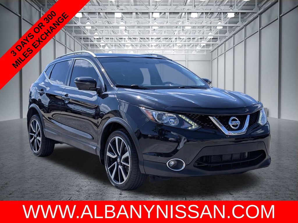 Gray (Magnetic Black) 2017 Nissan Rogue Sport SUV / Crossover Front-Wheel Drive Continuously Variable Transmission