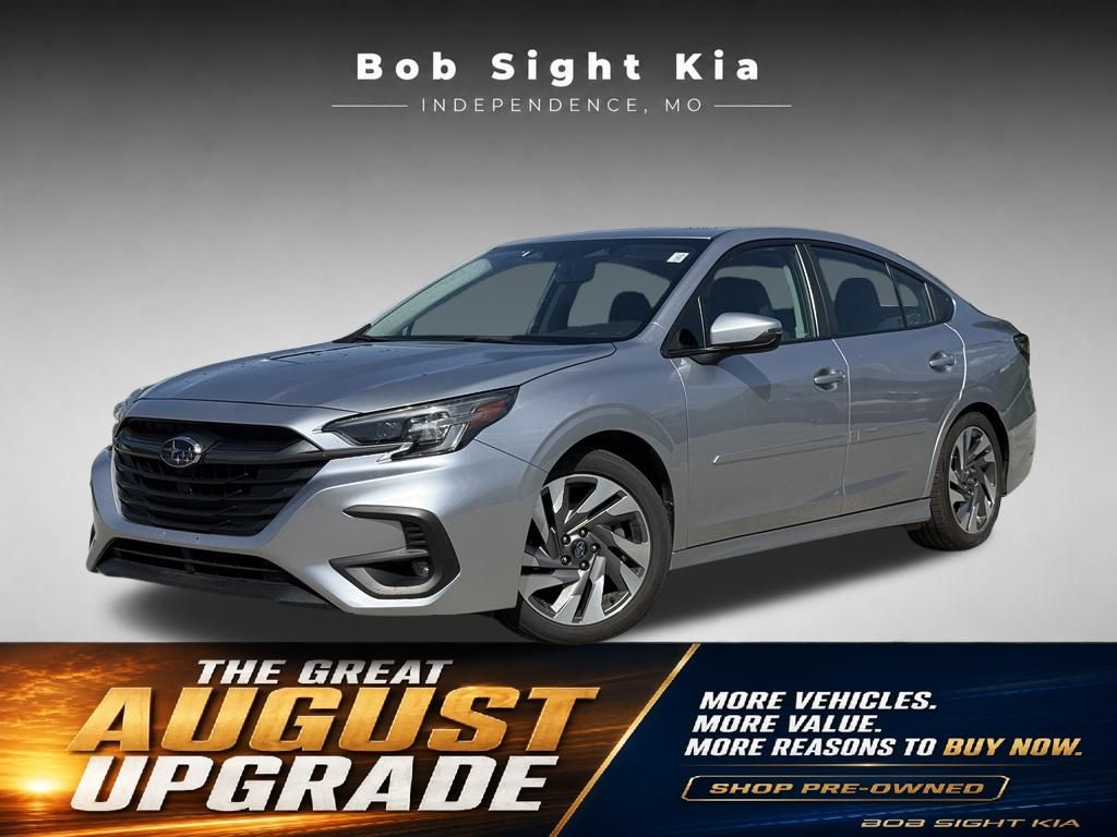 Ice Silver Metallic 2023 Subaru Legacy Sedan All-Wheel Drive Continuously Variable Transmission