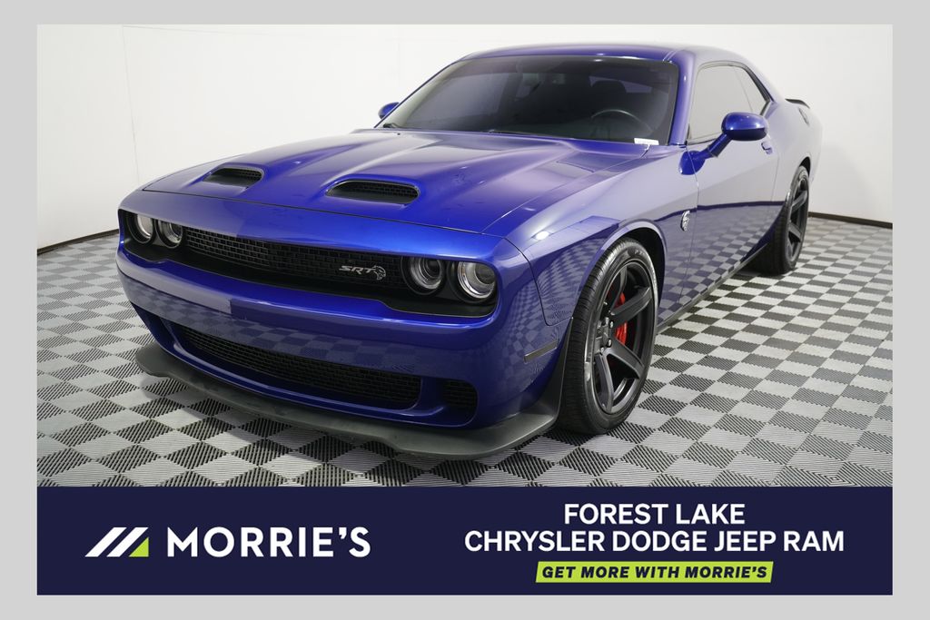 Indigo Blue 2020 Dodge Challenger Coupe Rear-Wheel Drive 8-Speed Automatic