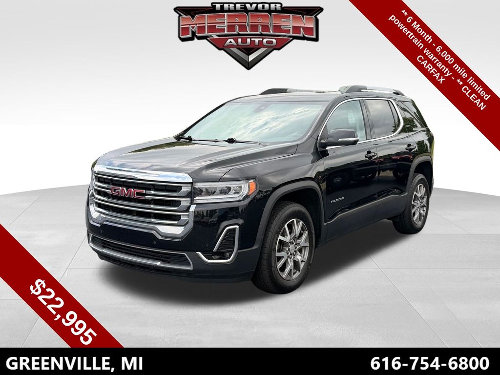 Black (Ebony Twilight Metallic) 2021 GMC Acadia SUV / Crossover Four-Wheel Drive 9-Speed Automatic