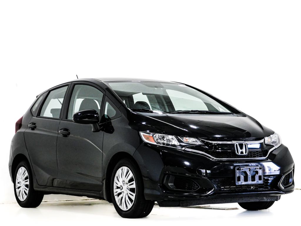 Crystal Black Pearl 2020 Honda Fit Hatchback Front-Wheel Drive Continuously Variable Transmission