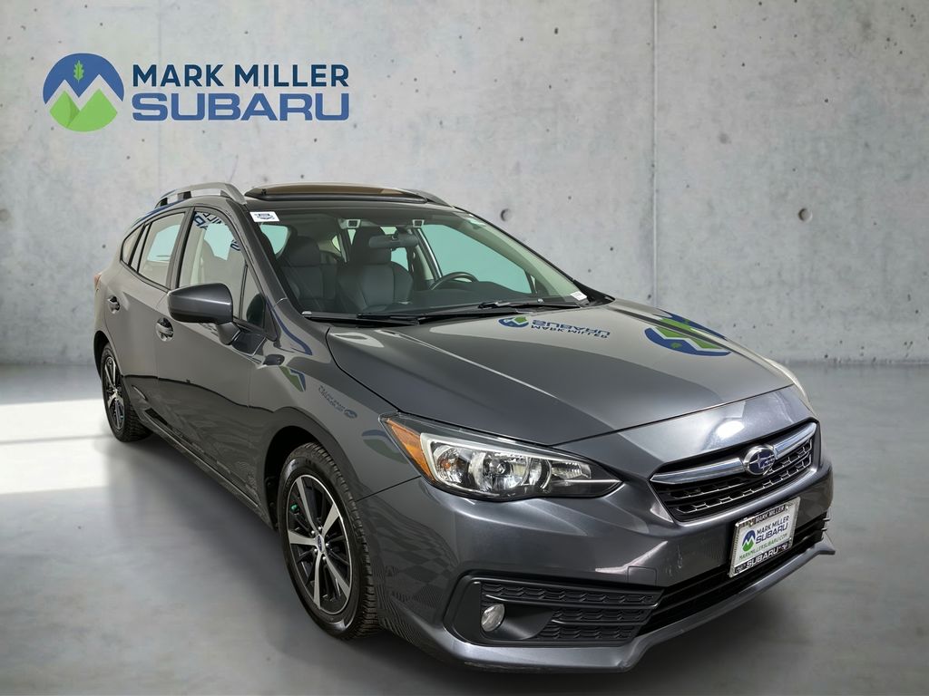 Magnetite Gray Metallic 2022 Subaru Impreza Premium Wagon AWD Wagon All-Wheel Drive Continuously Variable Transmission