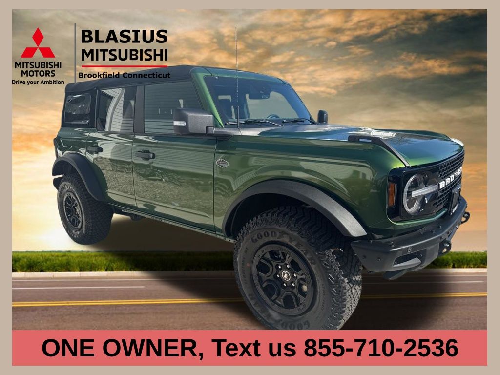 Eruption Green Metallic 2023 Ford Bronco Wildtrak Advanced 4-Door 4WD SUV / Crossover Four-Wheel Drive Automatic