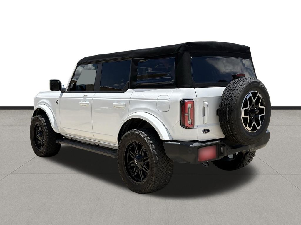 2022 Ford Bronco Outer Banks White at DeMontrond Ford
