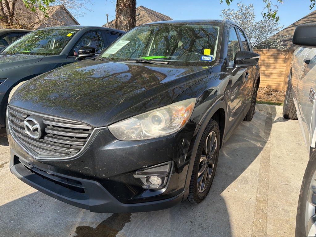 Jet Black Mica 2016 Mazda CX-5 Grand Touring SUV / Crossover Front-Wheel Drive 6-Speed Automatic