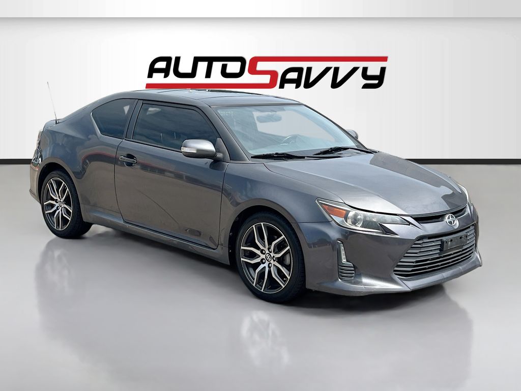 Magnetic Gray Metallic 2016 Scion tC Base Coupe Front-Wheel Drive 6-Speed Manual