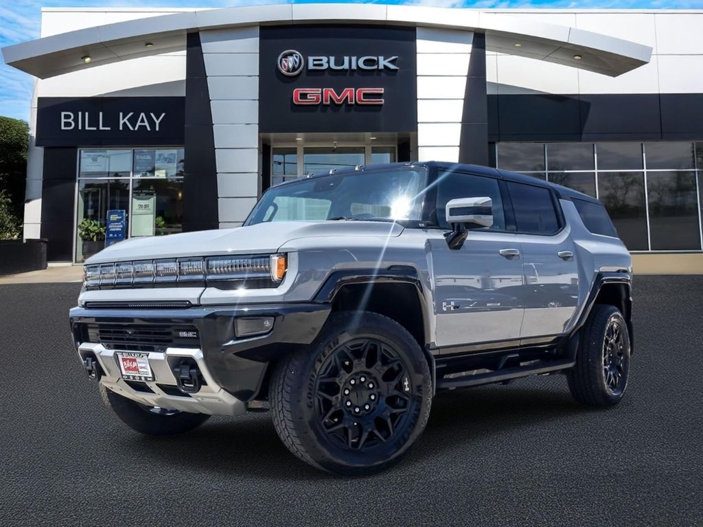 Meteorite Metallic (Grey) 2025 GMC Hummer EV SUV 2X AWD SUV / Crossover All-Wheel Drive 1-Speed Automatic