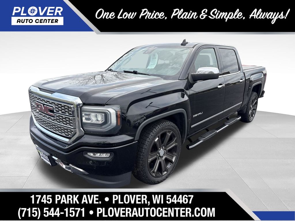 Onyx Black 2016 GMC Sierra 1500 Pickup Truck Four-Wheel Drive 8-Speed Automatic Overdrive