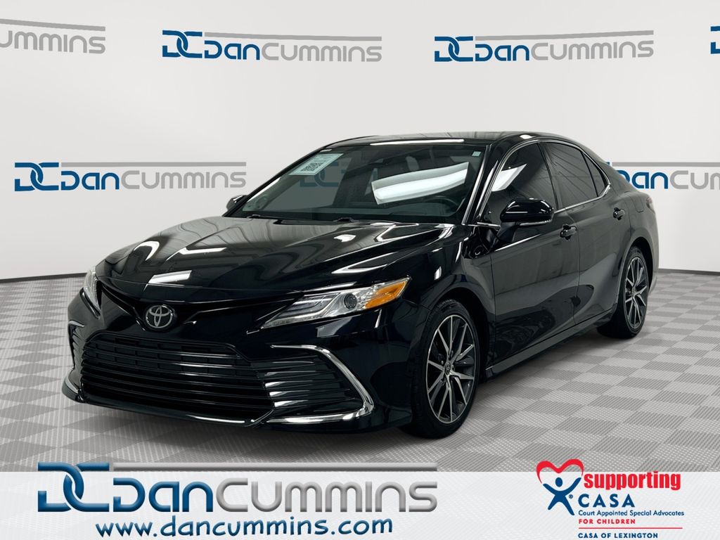 Midnight Black Metallic 2023 Toyota Camry Sedan Front-Wheel Drive 8-Speed Automatic