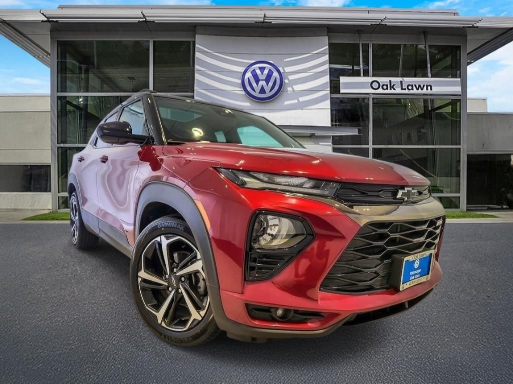 Scarlet Red Metallic 2021 Chevrolet Trailblazer RS FWD SUV / Crossover Front-Wheel Drive Continuously Variable Transmission