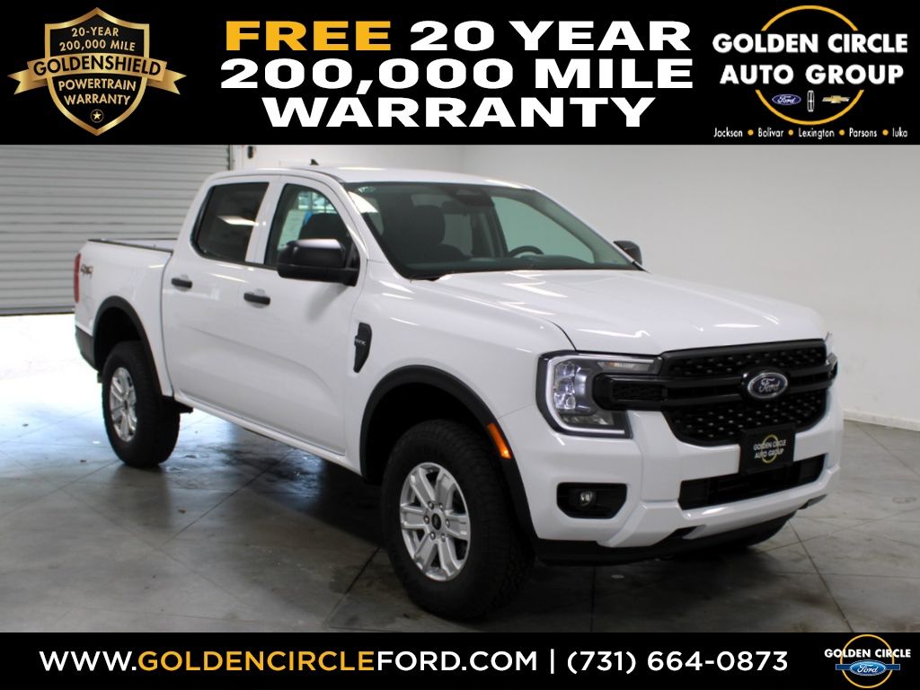 Oxford White 2026 Ford Ranger Pickup Truck Four-Wheel Drive Automatic