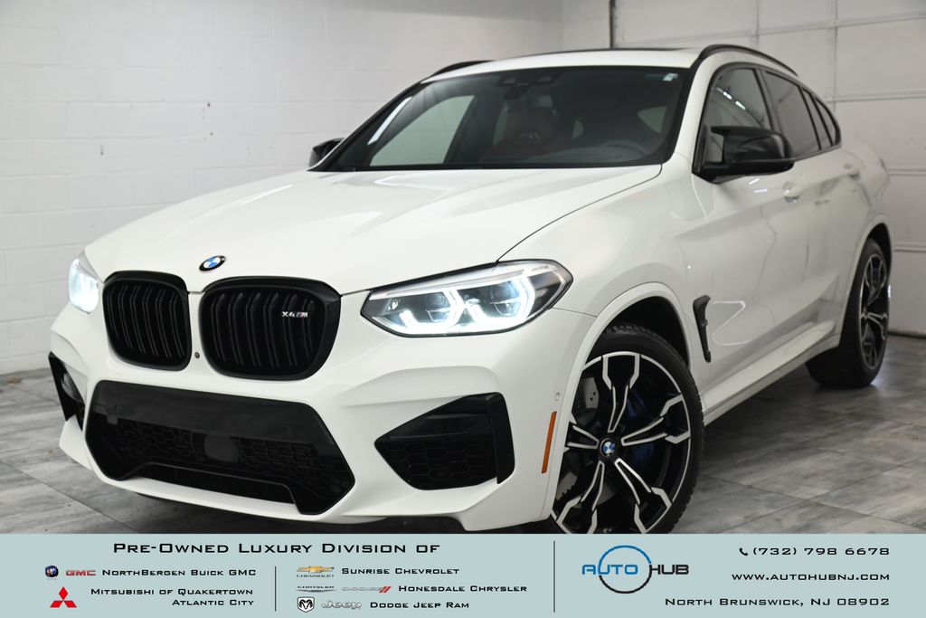 Alpine White 2021 BMW X4 M AWD SUV / Crossover All-Wheel Drive Automatic