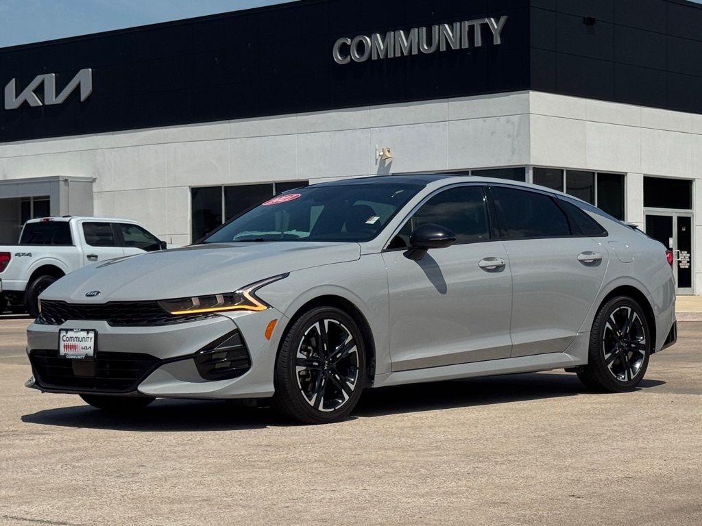 2021 Kia K5 GT-Line Gray at Joe Myers Mazda Kia