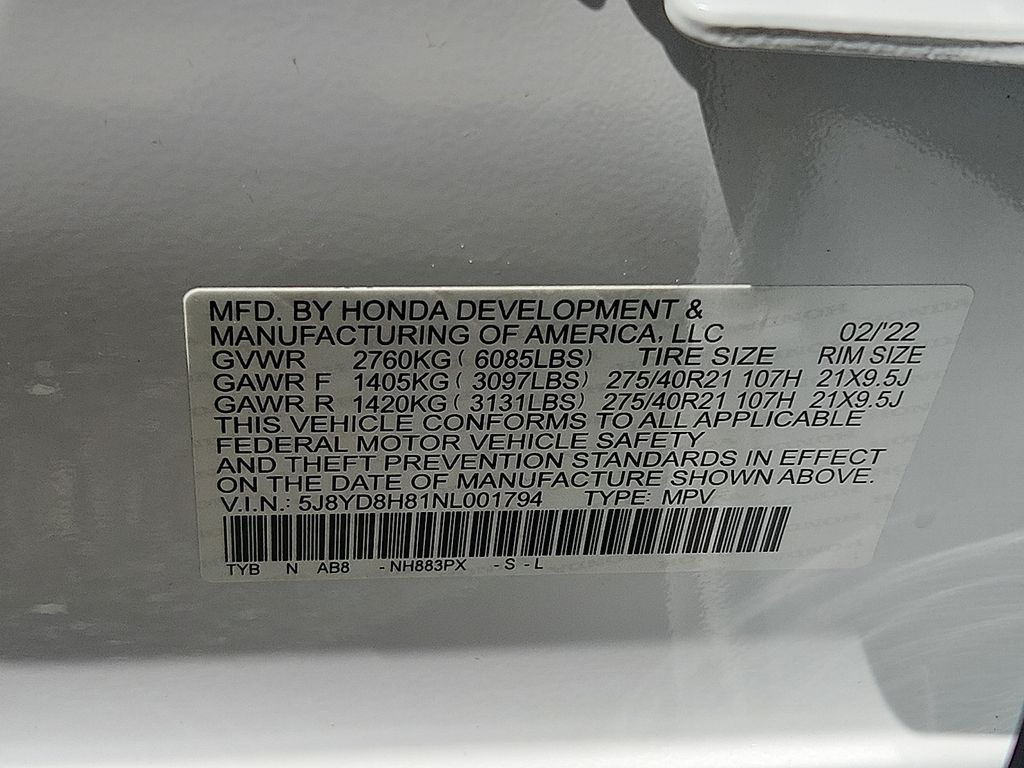 2022 Acura MDX Advance 31
