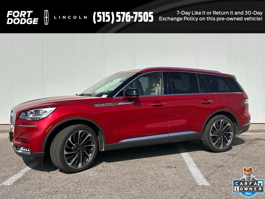Red Carpet 2021 Lincoln Aviator Reserve AWD SUV / Crossover All-Wheel Drive Automatic