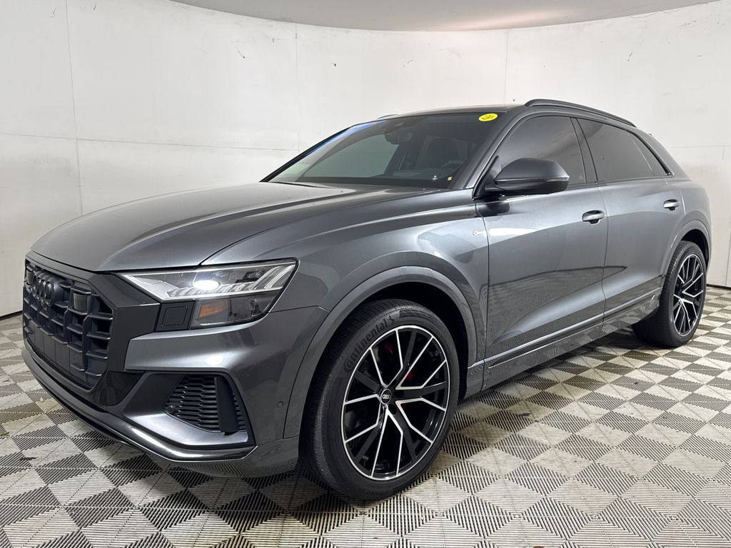 Used 2021 Gray Audi 55 Prestige image 10