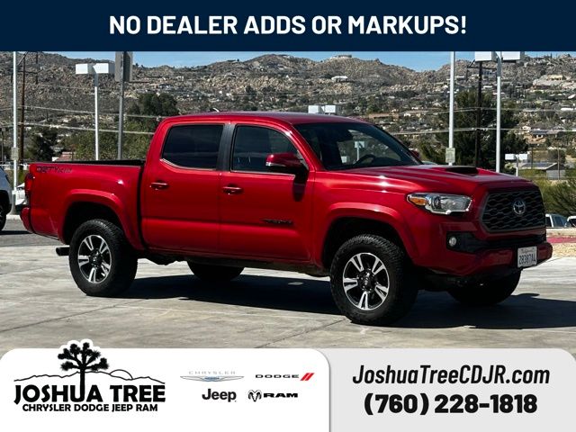 Red 2019 Toyota Tacoma TRD Sport Double Cab RWD Pickup Truck 4X2 6-Speed Automatic