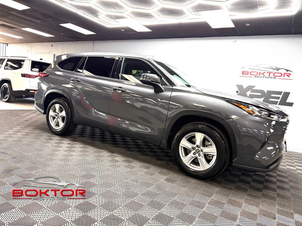 Magnetic Gray Metallic 2020 Toyota Highlander SUV / Crossover Front-Wheel Drive 8-Speed Automatic