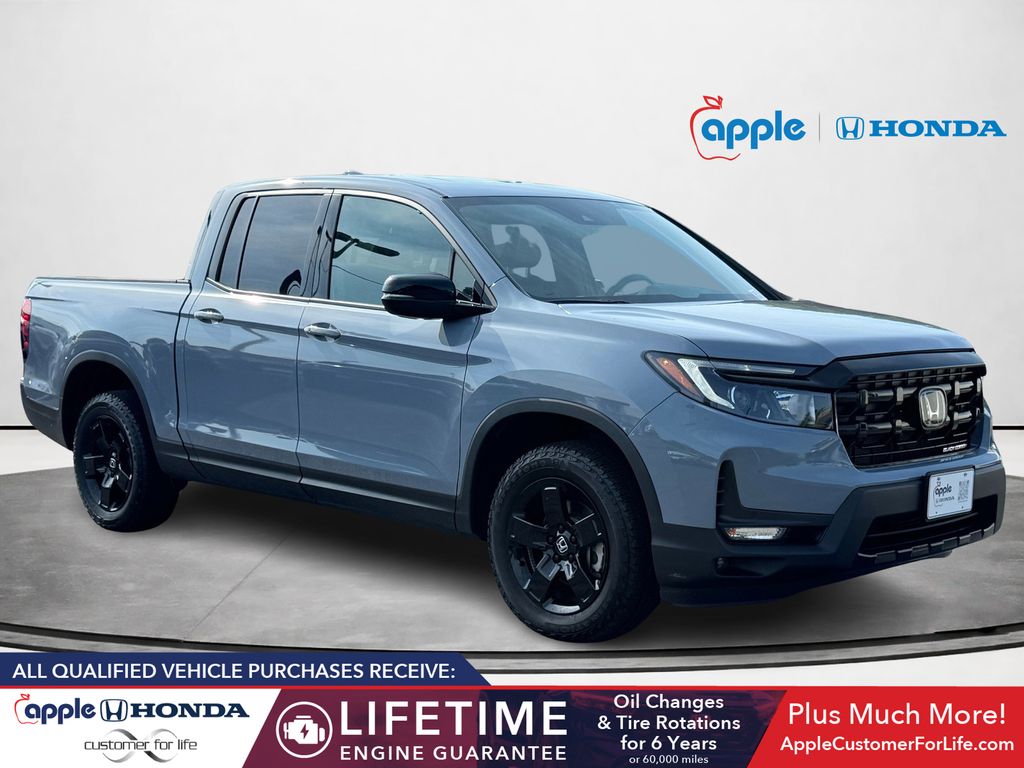 Sonic Gray Pearl 2026 Honda Ridgeline Black Edition AWD Pickup Truck All-Wheel Drive 9-Speed Automatic