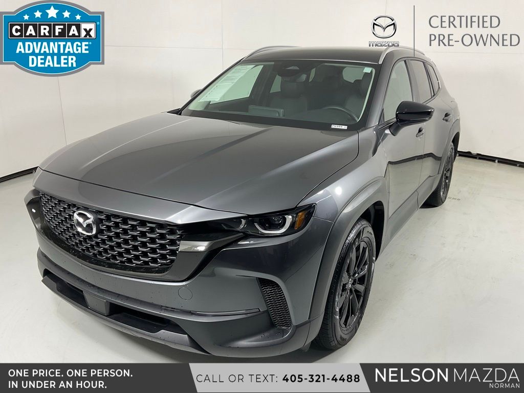 Machine Gray Metallic 2025 Mazda CX-50 2.5 S Preferred AWD SUV / Crossover All-Wheel Drive 6-Speed Automatic