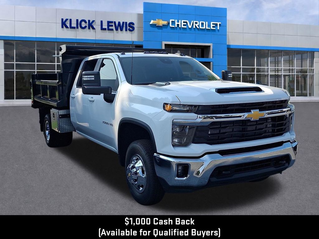 2026 Chevrolet Silverado 3500HD LT White at Klick Lewis Buick Chevrolet
